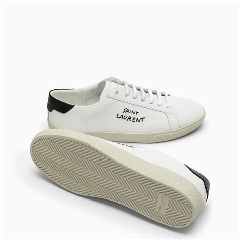 ysl white sneakers